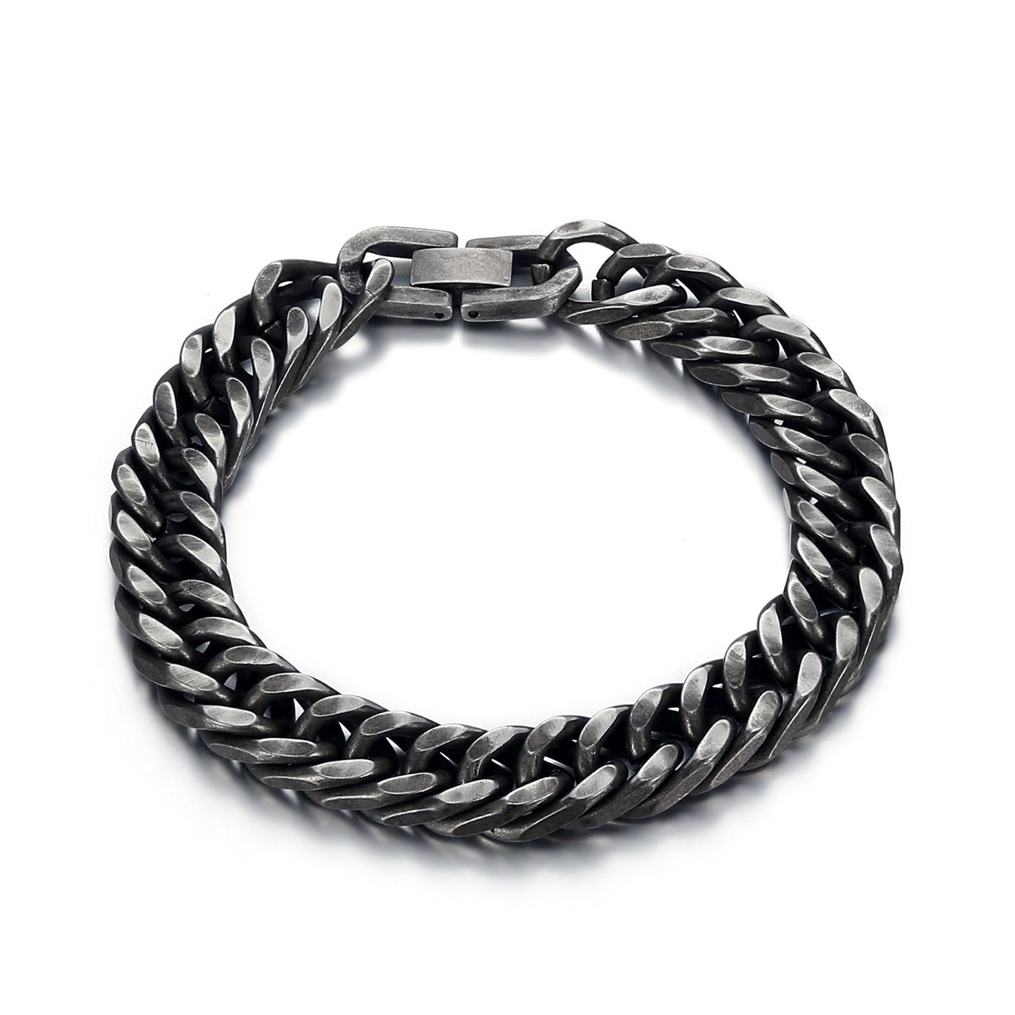 Nordic Pride Handcrafted Stainless Steel Basilisk Weave Bracelet