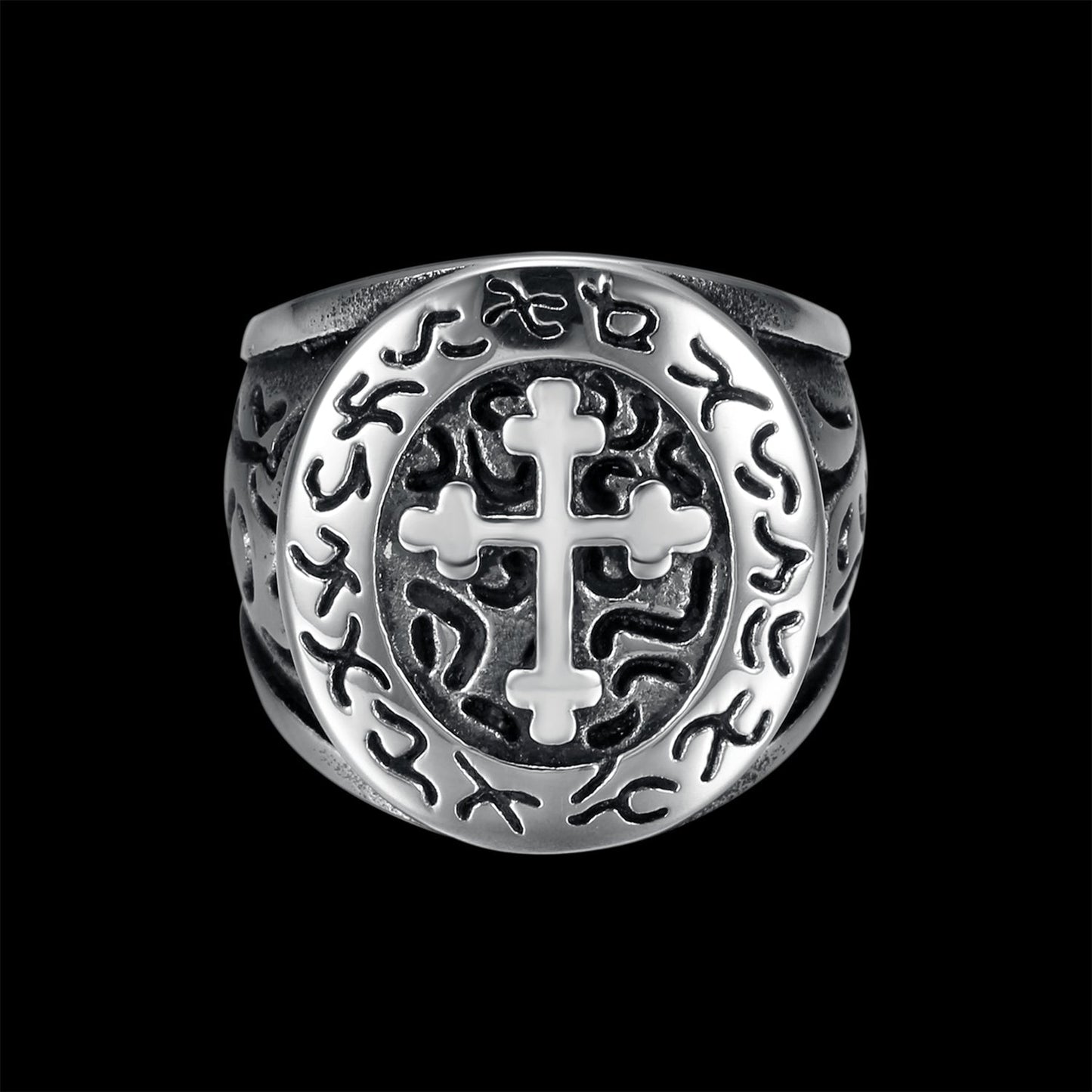 JESUS CROSS RING