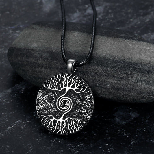 Nordic Pride Celtic Tree of Life Pendant & Chain