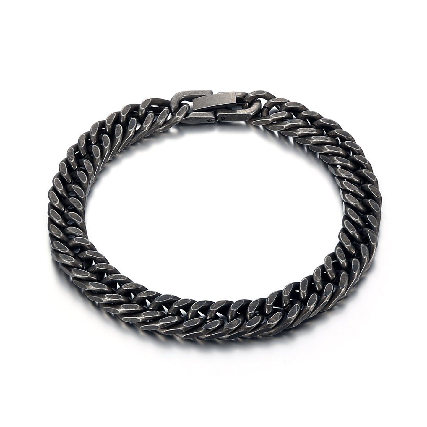 Nordic Pride Handcrafted Stainless Steel Basilisk Weave Bracelet