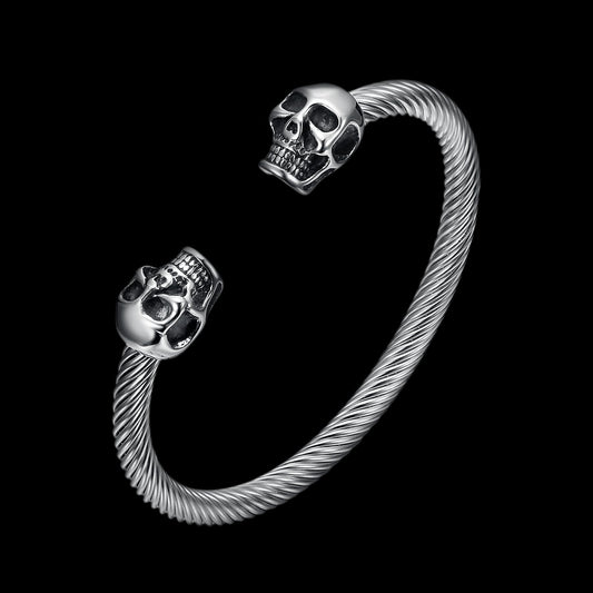 TWISTED SKULL BRACELET