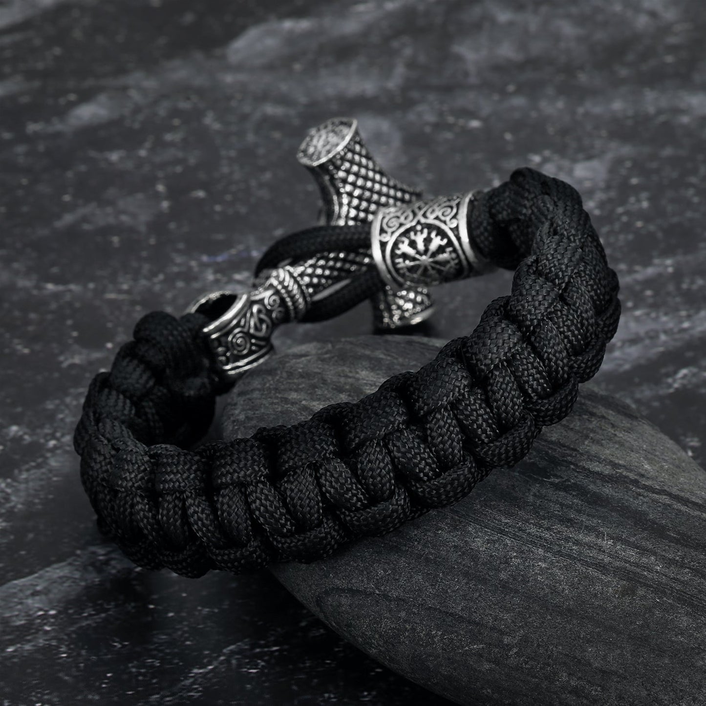 Nordic Pride Paracord Mjolnir Bracelet