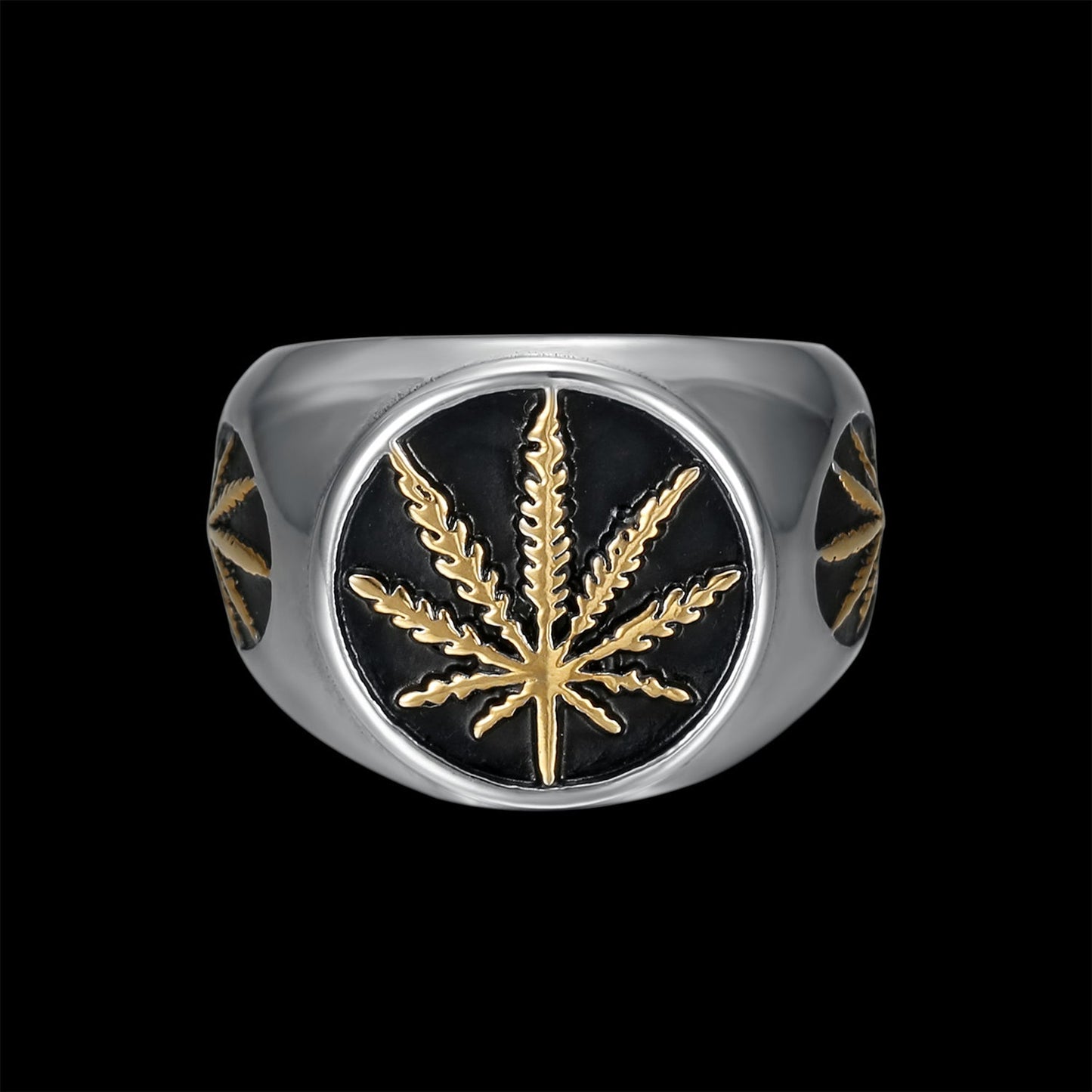 MARY JANE RING GOLD LEAF