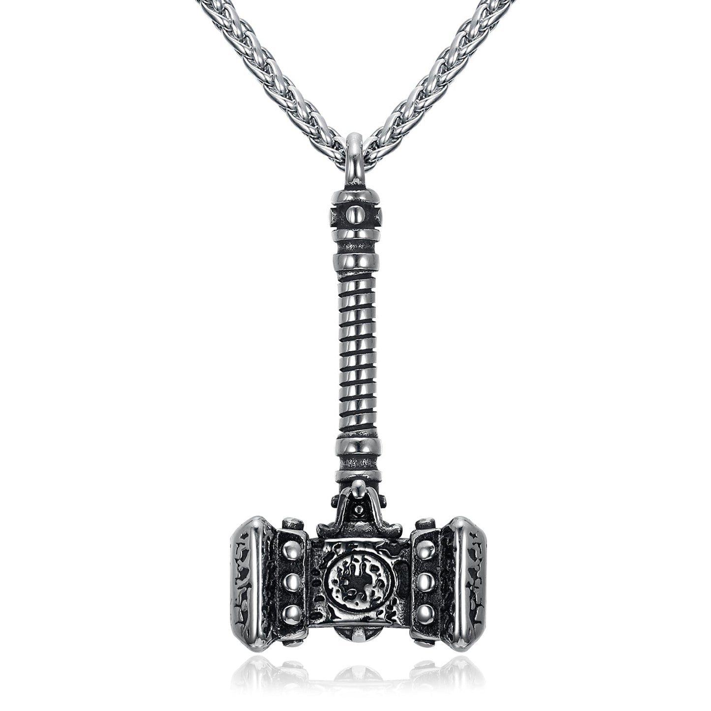 Nordic Pride Nordic Mjolnir or Thor's Gavel Pendant & Chain