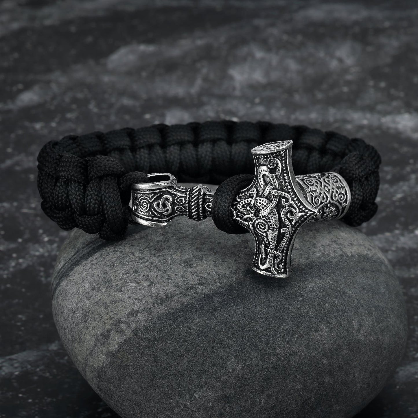 Nordic Pride Paracord Mjolnir Bracelet