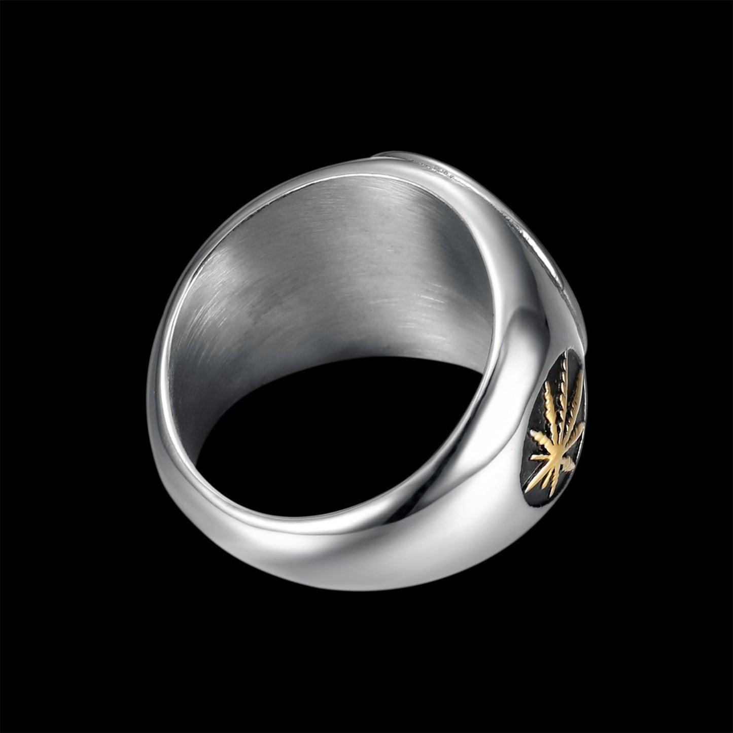 MARY JANE RING GOLD LEAF