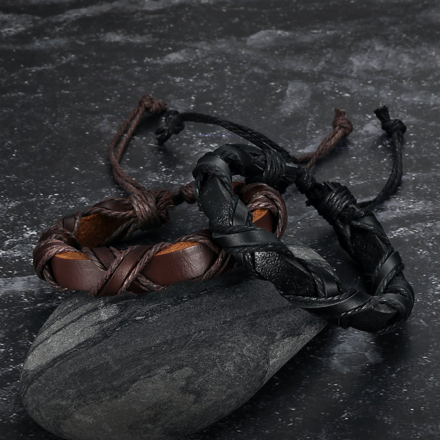 Nordic Pride Leather Nordic Arm Rings