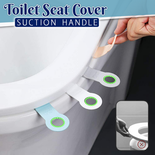 Toilet Seat Cover Suction Handle (2-pcs Set)