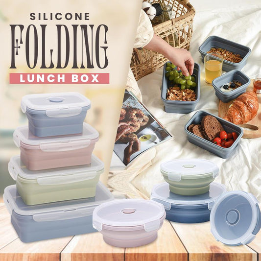 Silicone Folding Lunch Box