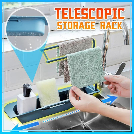Telescopic Sink Storage Rack