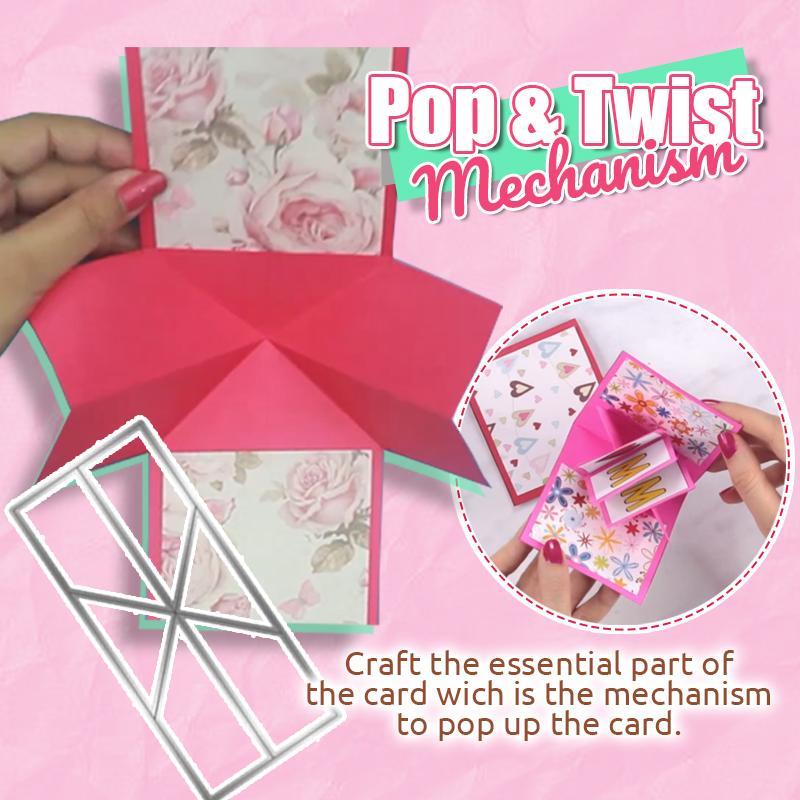 PopGift™ Pop-Up Card Cutting Dies Set