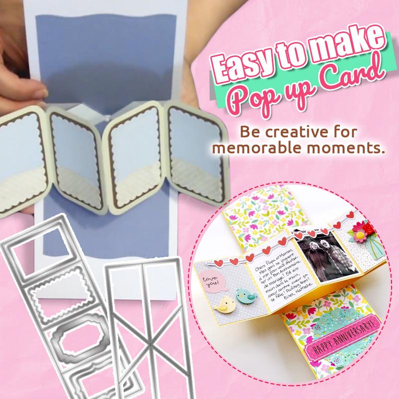 PopGift™ Pop-Up Card Cutting Dies Set