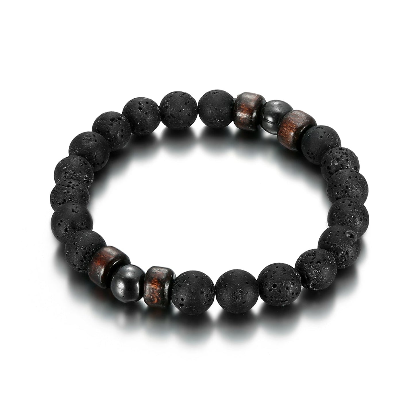 Nordic Pride Lava Stone Bracelet