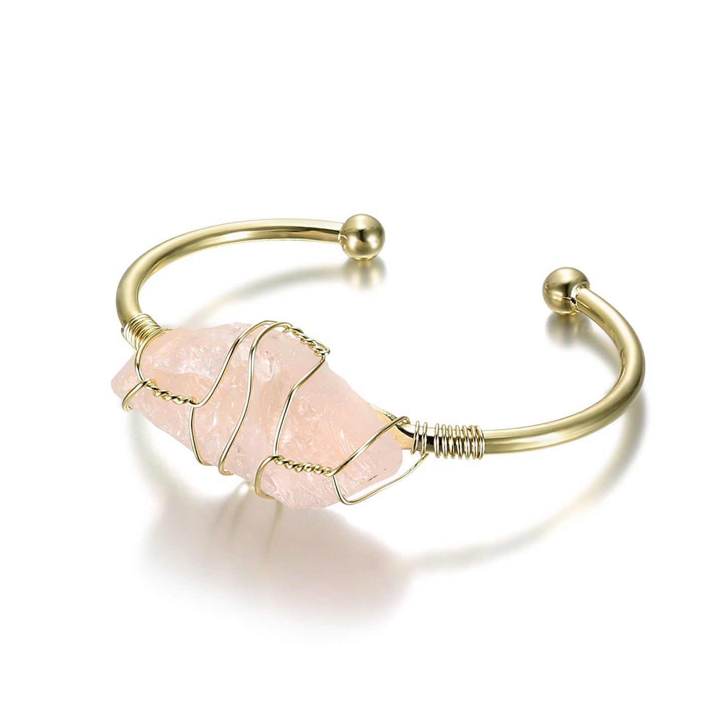 Nordic Pride Natural Gemstone Bangle