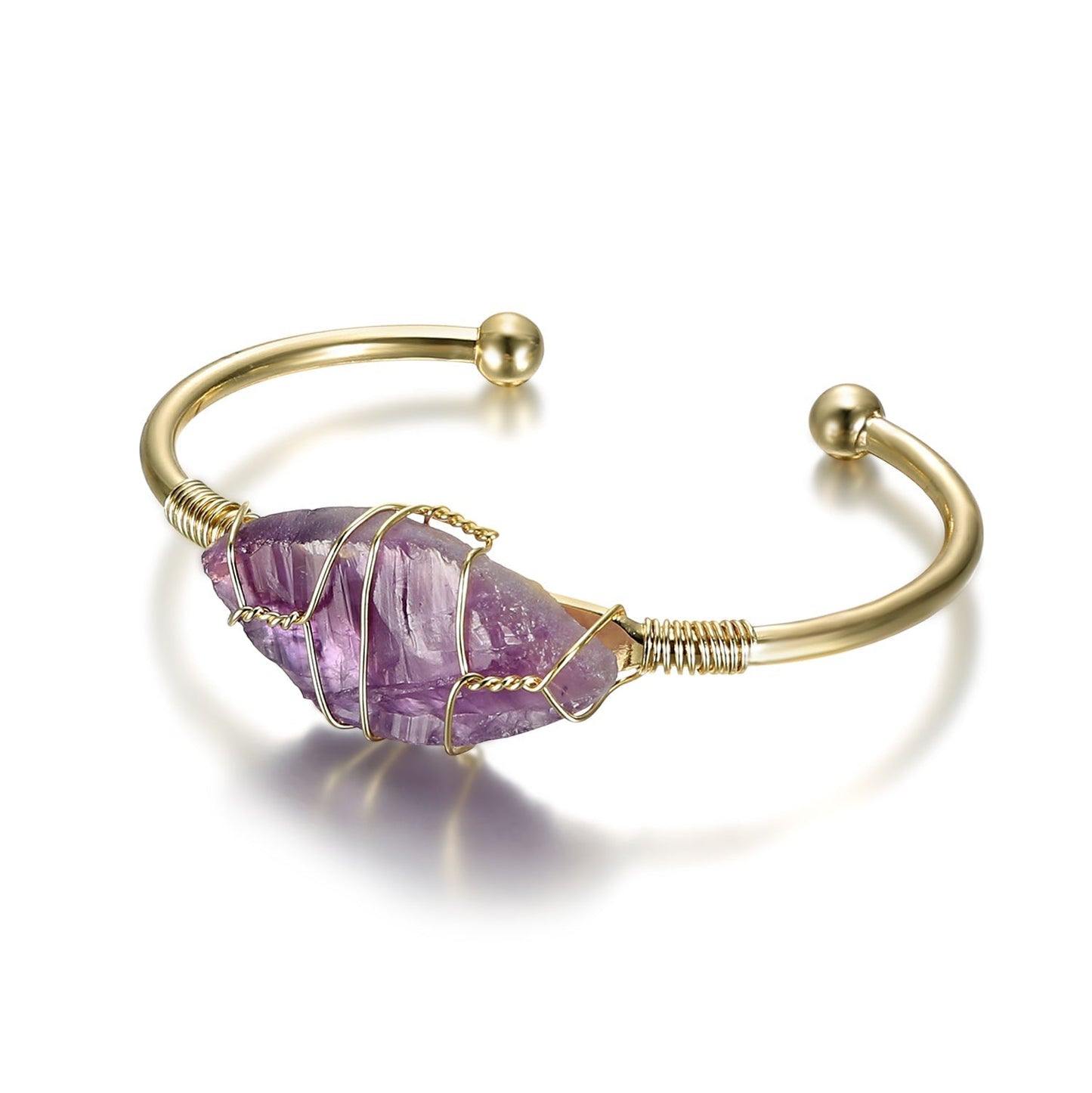 Nordic Pride Natural Gemstone Bangle