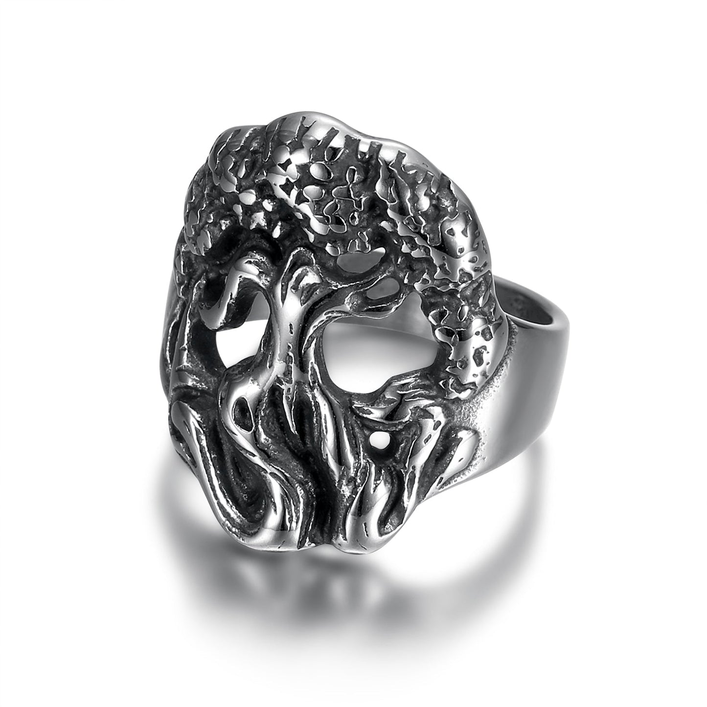 [LIMITED EDITION] Stainless Steel Celtic Tree of Life Ring