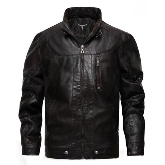 Premium Crusader Leather Jacket