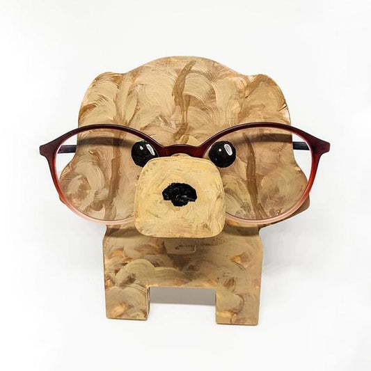 Handmade Glasses Stand Lovely Cocker Spaniel