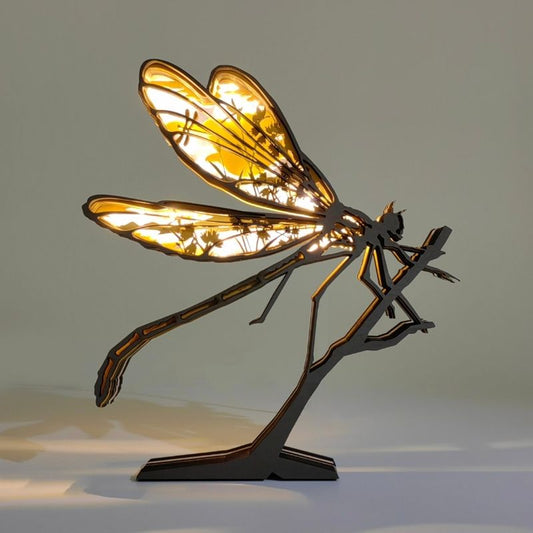 Dragonfly Carving Handcraft Gift