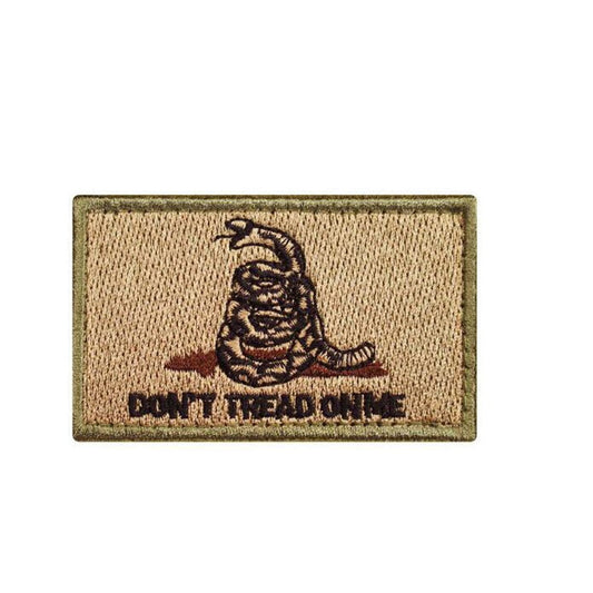 Tan Don't Tread On Me Tactical Patch