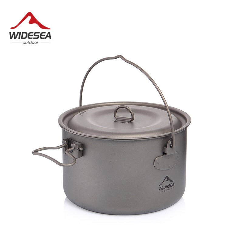 1300ml Titanium Hanging Pot