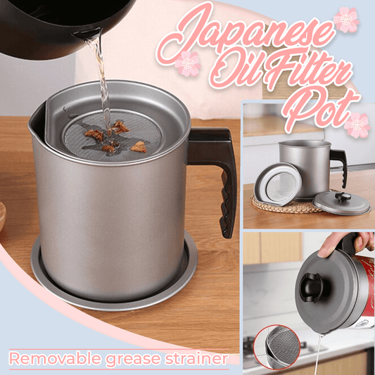 Japanese Oil Filter Pot