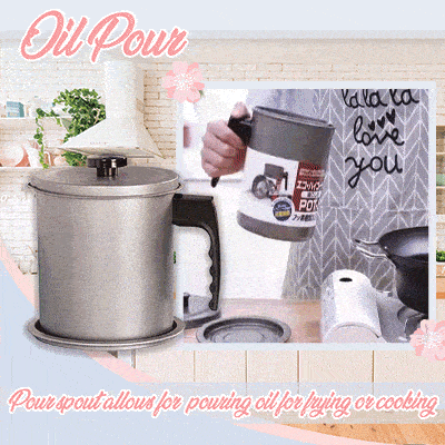 Japanese Oil Filter Pot