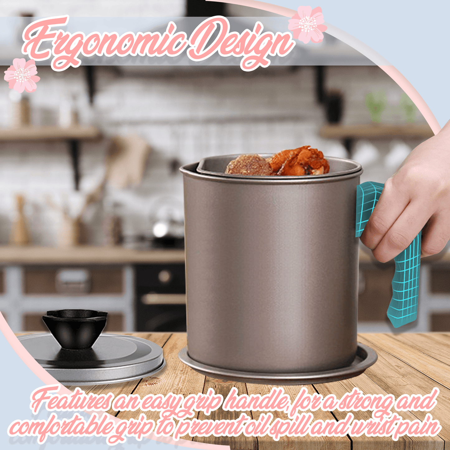 Japanese Oil Filter Pot