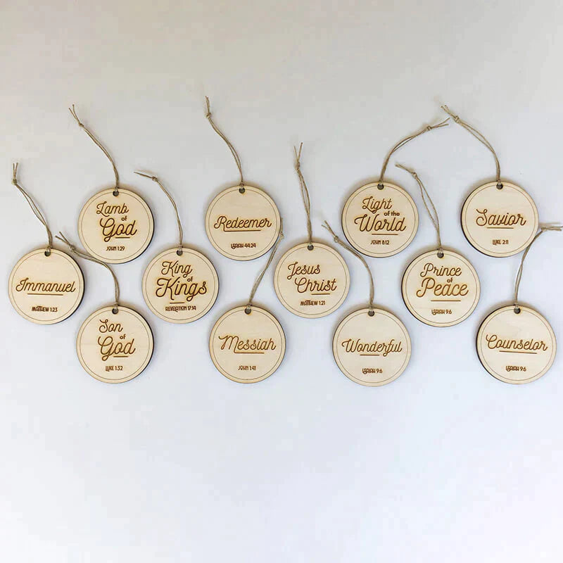 Names Of Jesus Ornaments