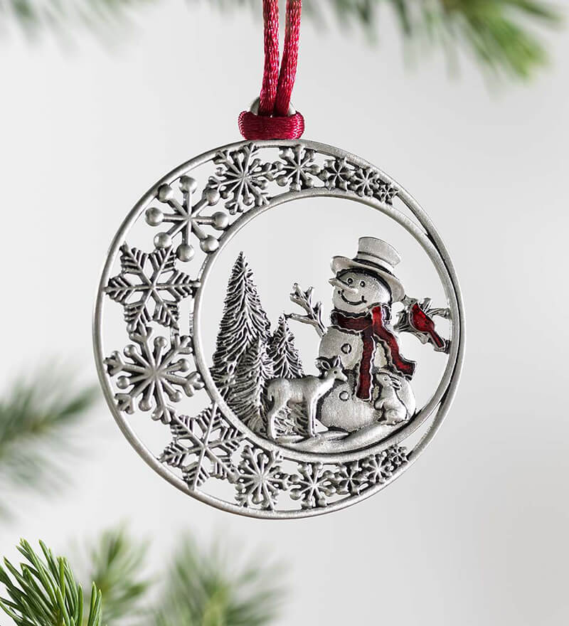 [Special Offer] Solid Pewter Christmas Tree Ornament