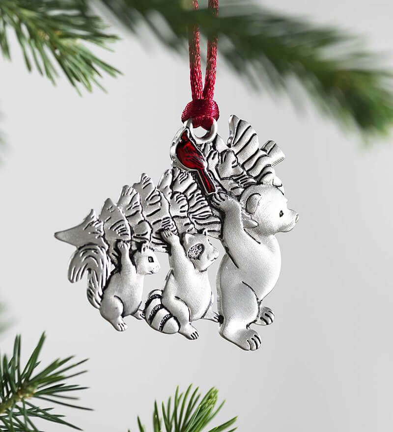 [Special Offer] Solid Pewter Christmas Tree Ornament