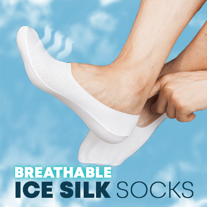 Breathable Ice Silk Socks (1/3/5 pair set)