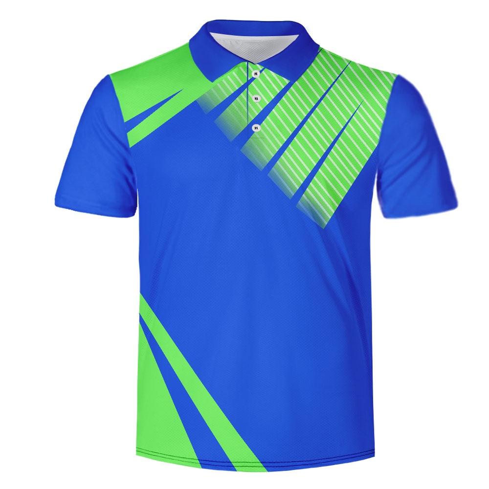 Reginald Golf High-Performance Blue Jay Shirt