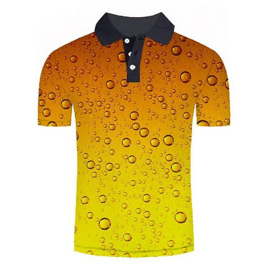 Reginald Golf Cooltech Loud Drink Up Shirt (Beer Condensation)